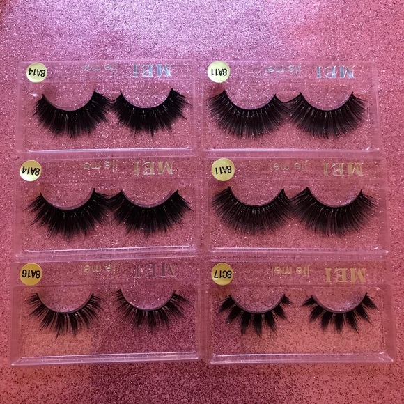 Brand New Eyelashes Set Of 6 - Picture 5 of 8
